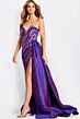 Jovani 49226 Side Overskirt Sequin Dress