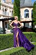 Jovani 49226 Side Overskirt Sequin Dress