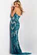 Jovani 49258 Sweep Train Sweetheart Neckline Dress