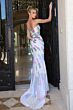 Jovani 49258 Sweep Train Sweetheart Neckline Dress