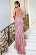 Jovani 49266 Side Cutout Choker Halter Neckline Dress