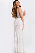 Jovani 49367 Beaded Corset Bodice Sweetheart Neckline Dress
