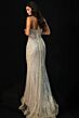 Jovani 49718 Illusion Corset Spaghetti Straps Glitter Dress