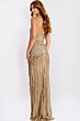 Jovani 49810 Sweetheart Keyhole Neckline Backless Embellished Dress