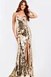 Jovani 50228 Strapless Sweetheart Neckline Embellished Dress