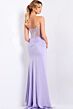 Jovani 50238 Strapless Sweetheart Neckline Illusion Corset Top Dress