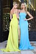 Jovani 50280 Draped Bodice Strapless Dress