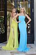 Jovani 50280 Draped Bodice Strapless Dress