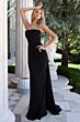 Jovani 50280 Draped Bodice Strapless Dress