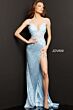 Jovani 06426 Floral Top Backless Dress