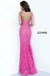 Jovani 48994 V-Neck Lace Prom Dress