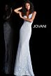 Jovani 48994 V-Neck Lace Prom Dress