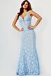 Jovani 48994 V-Neck Lace Prom Dress
