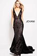 Jovani 59762 Plunging Neckline Prom Gown