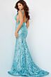 Jovani 59762 Plunging Neckline Prom Gown