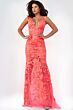Jovani 60283 Floral Sequin Dress