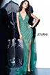 Jovani 63405 High Slit Formal Gown