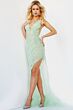 Jovani 63405 High Slit Formal Gown