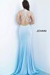 Jovani 67101 Beaded Jersey Long Party Dress