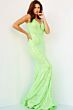 Jovani 3263 V-Back Embellished Dress