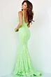 Jovani 3263 V-Back Embellished Dress