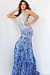 Jovani 06450 Backless Sequin Dress