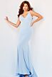 Jovani 07297 Spaghetti Strap Backless Dress