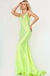 Jovani 08157 Cutout Back Beaded Dress