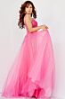 Jovani 08408 Spaghetti Straps Glitter Dress