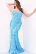 Jovani 08481 Sweetheart Neckline Tie Back Dress