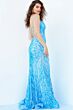 Jovani 08481 Sweetheart Neckline Tie Back Dress