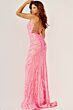 Jovani 08481 Sweetheart Neckline Tie Back Dress