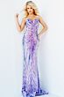 Jovani 08481 Sweetheart Neckline Tie Back Dress