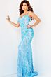 Jovani 08481 Sweetheart Neckline Tie Back Dress
