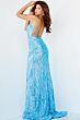 Jovani 08481 Sweetheart Neckline Tie Back Dress