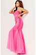 Jovani 5908 Godet Skirt Corset Top Dress