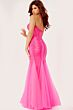 Jovani 5908 Godet Skirt Corset Top Dress