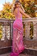 Jovani 06790 Beaded Illusion V-Neck Dress