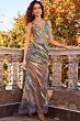 Jovani 06790 Beaded Illusion V-Neck Dress