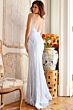 Jovani 09693 Plunging Neckline Sequin Dress