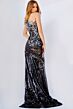 Jovani 09895 Reverse Sequin One Shoulder Dress