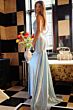 Jovani 23010 Lace-Up Back Beaded Dress