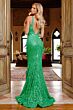 Jovani 23027 Low Back Sequin Dress