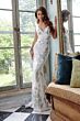Jovani 23319 Open Back Two Tone Dress