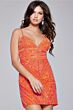 Jovani 39790 Tassel Ties Embellished Dress