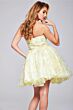 Jovani 40374 Floral Strapless Sweetheart Dress