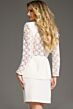 Jovani 39075 Lace Sleeves Two Piece Dress
