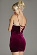 Jovani 40360 Sweetheart Neckline Lace-Up Dress