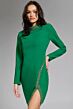 Jovani 42008 High Neck Long Sleeve Dress