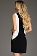 Jovani 43593 Keyhole Neckline Two Tone Dress